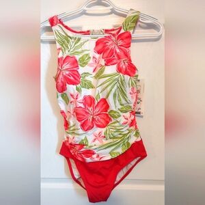 Christina One Piece Swinsuit With Racer Back